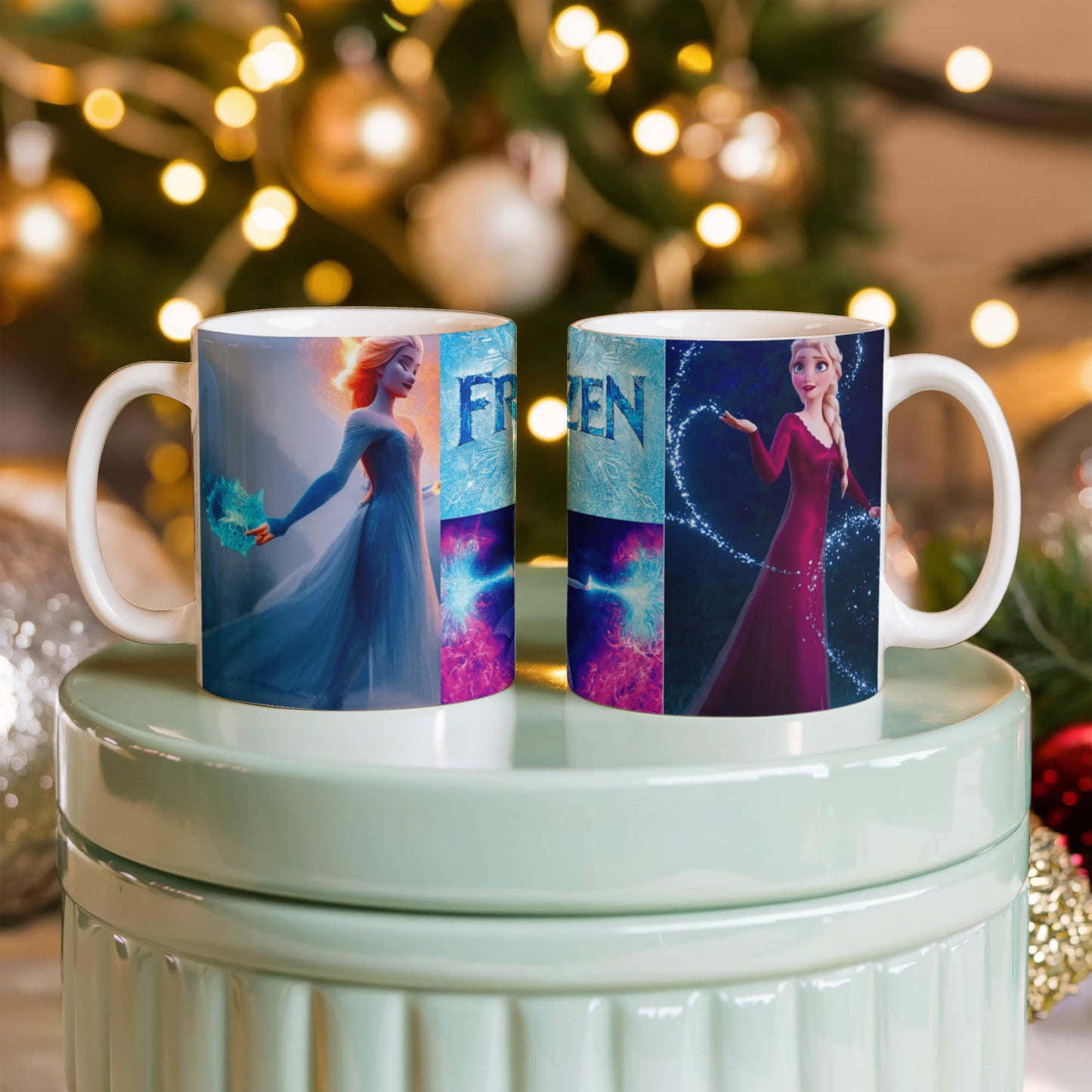 Ceramic cup cartoons Frozen