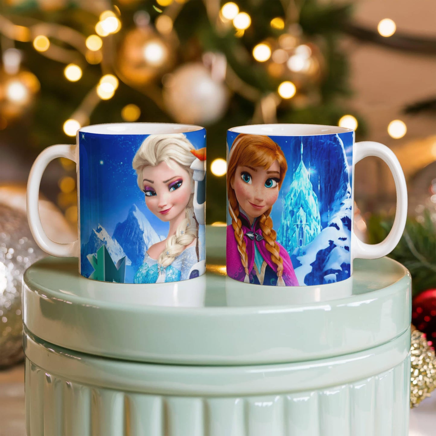 Ceramic cup cartoons Frozen