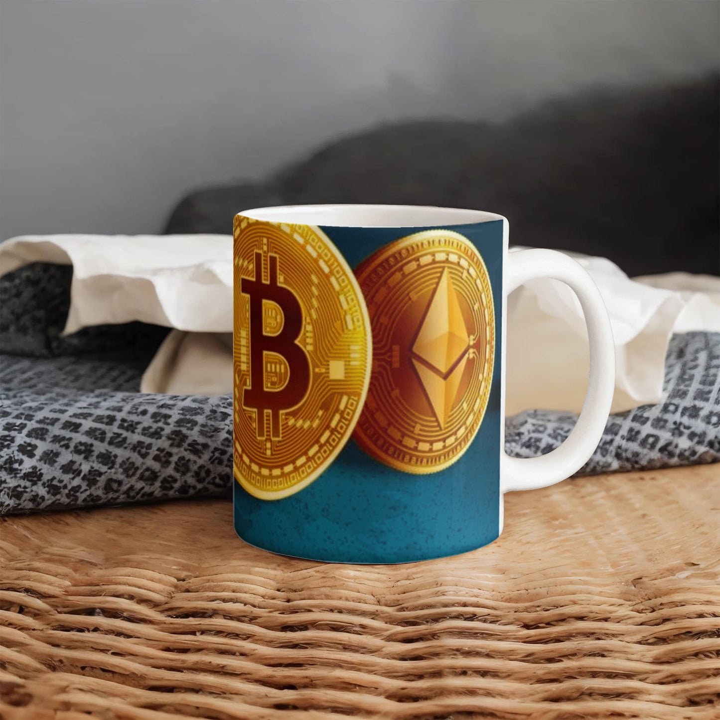 Ceramic cup Cryptocurrency