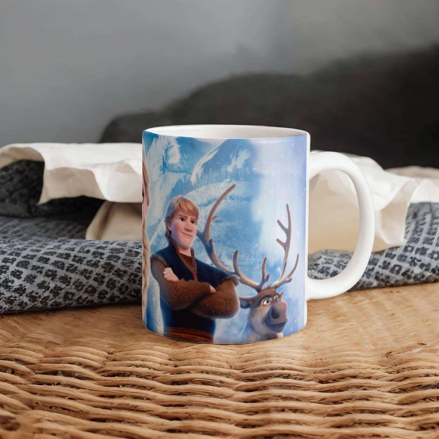 Ceramic cup cartoons Frozen