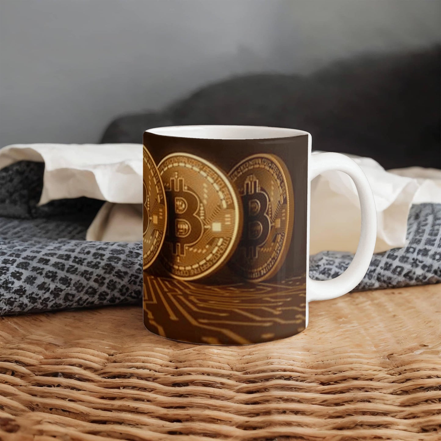 Ceramic cup Cryptocurrency