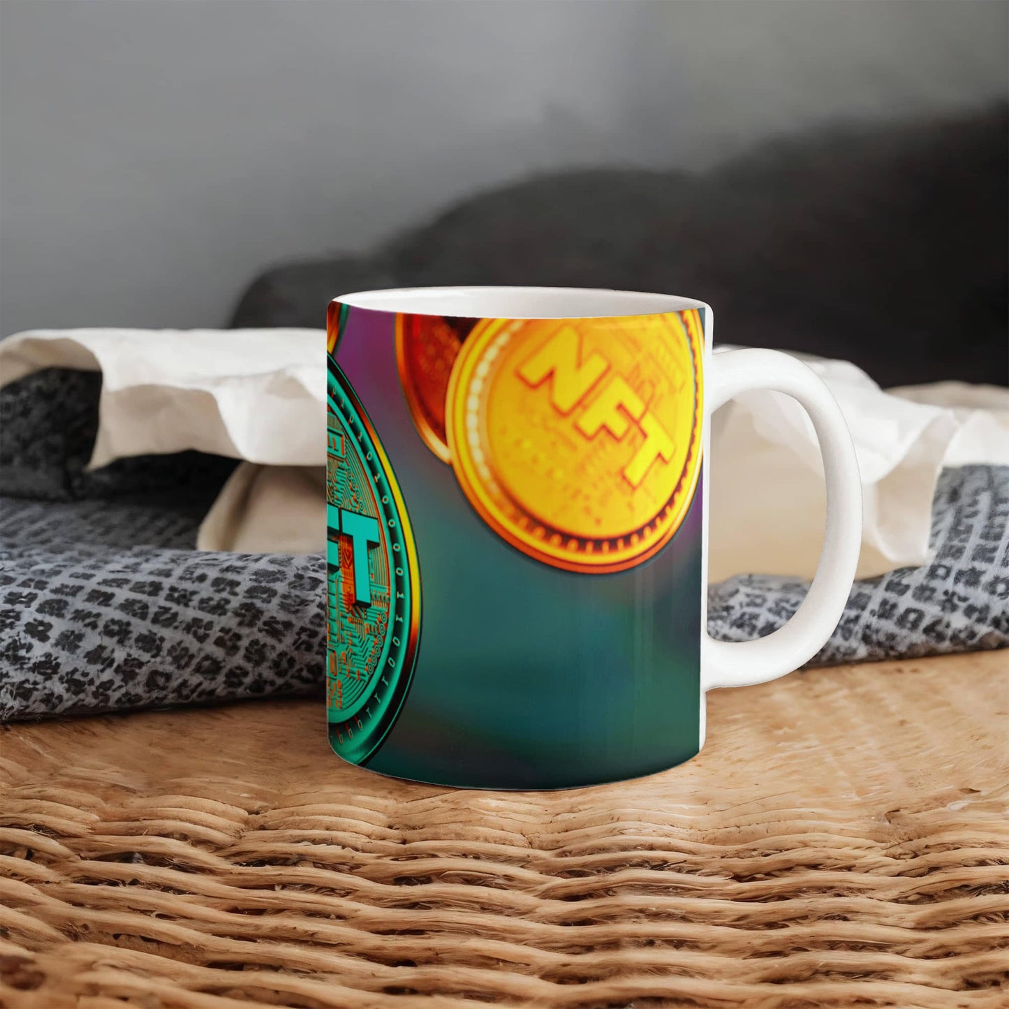 Ceramic cup Cryptocurrency