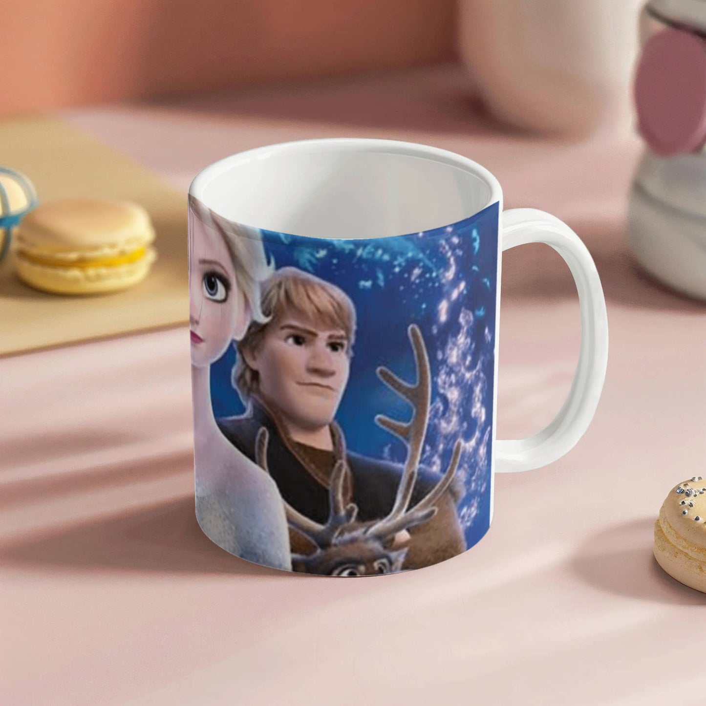 Ceramic cup cartoons Frozen