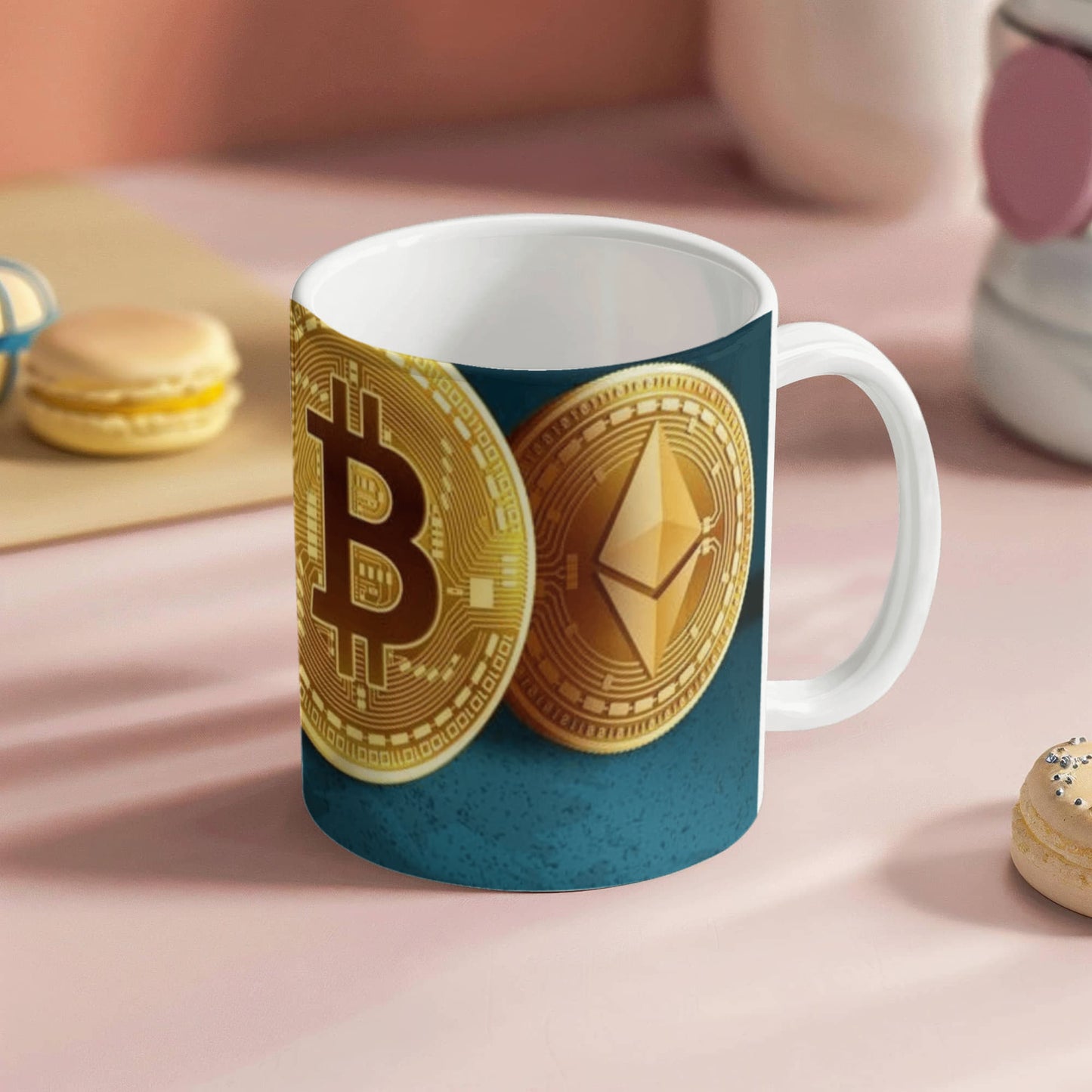 Ceramic cup Cryptocurrency