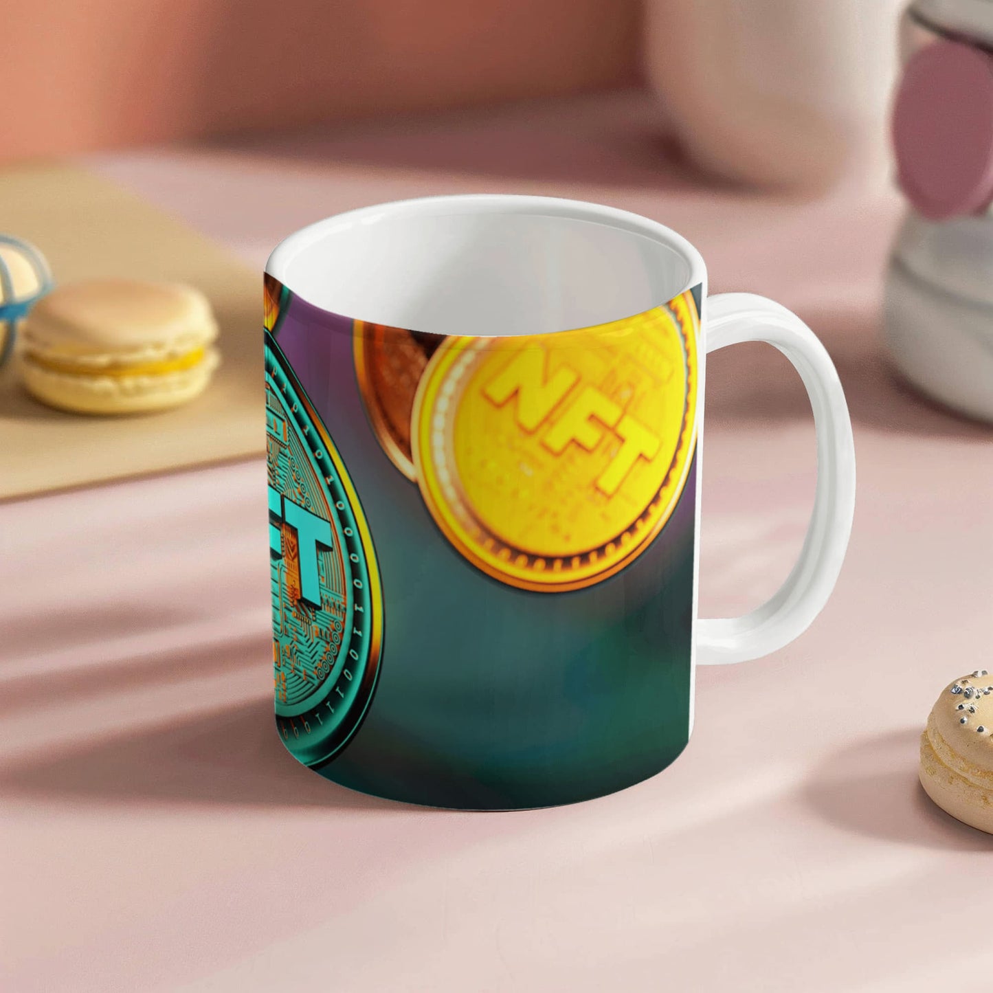 Ceramic cup Cryptocurrency