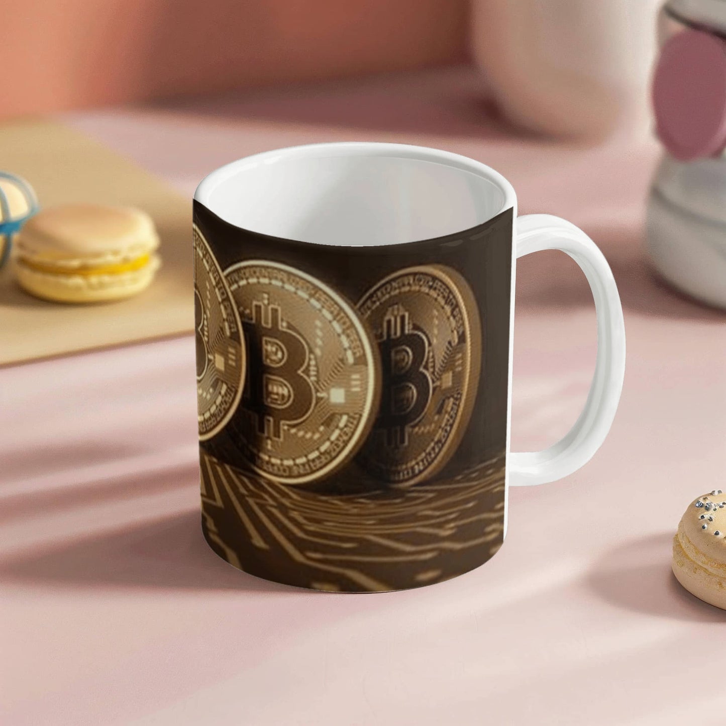 Ceramic cup Cryptocurrency