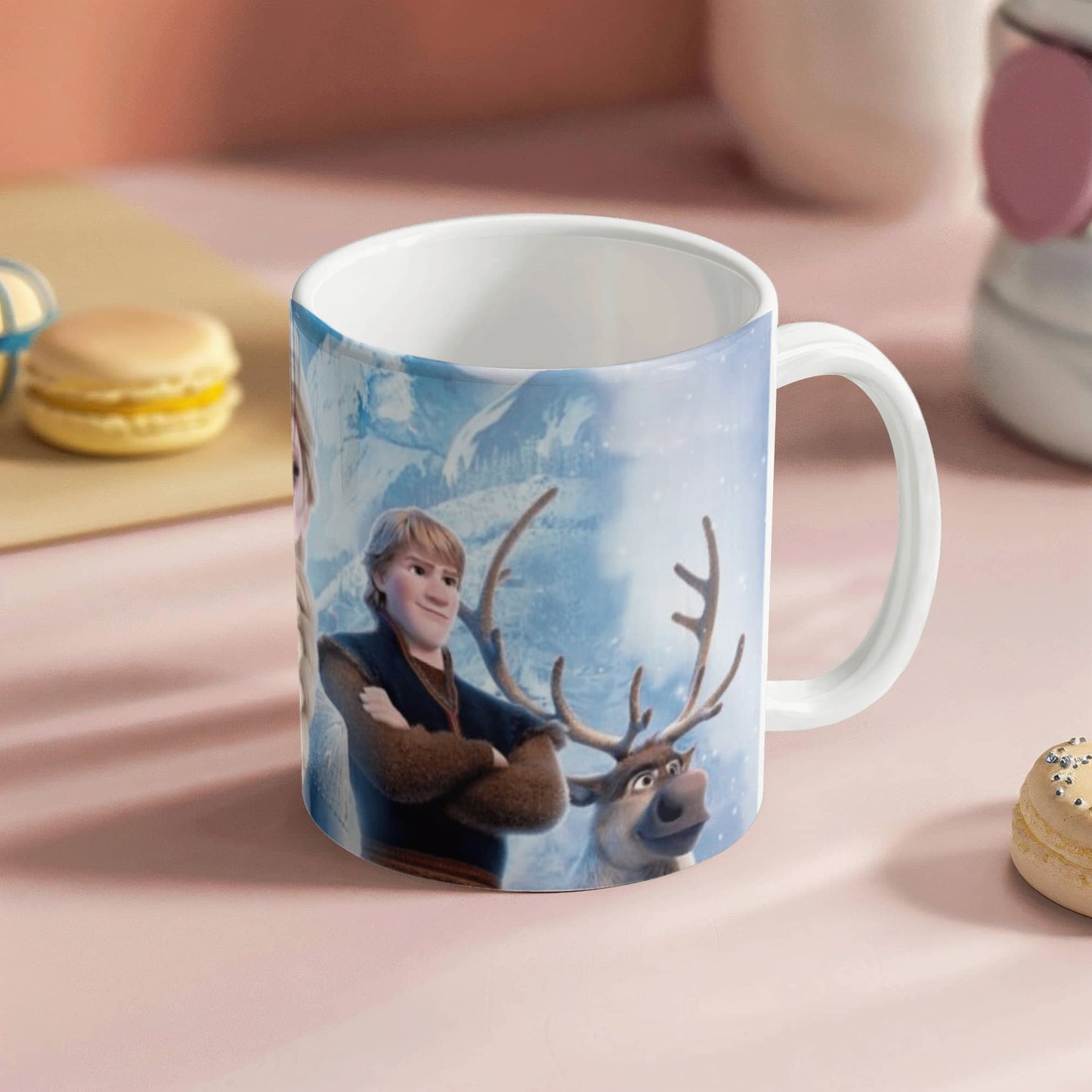 Ceramic cup cartoons Frozen