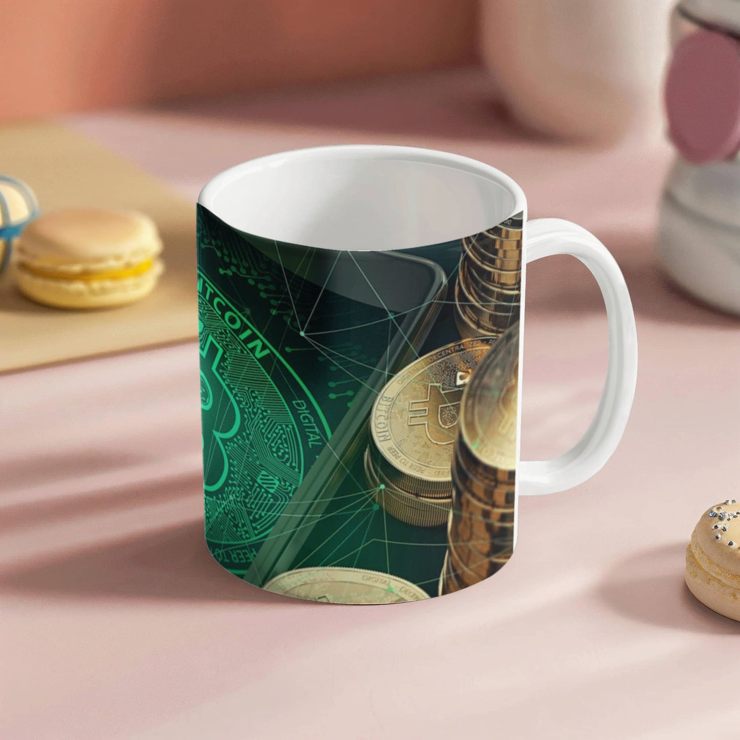 Ceramic cup Cryptocurrency