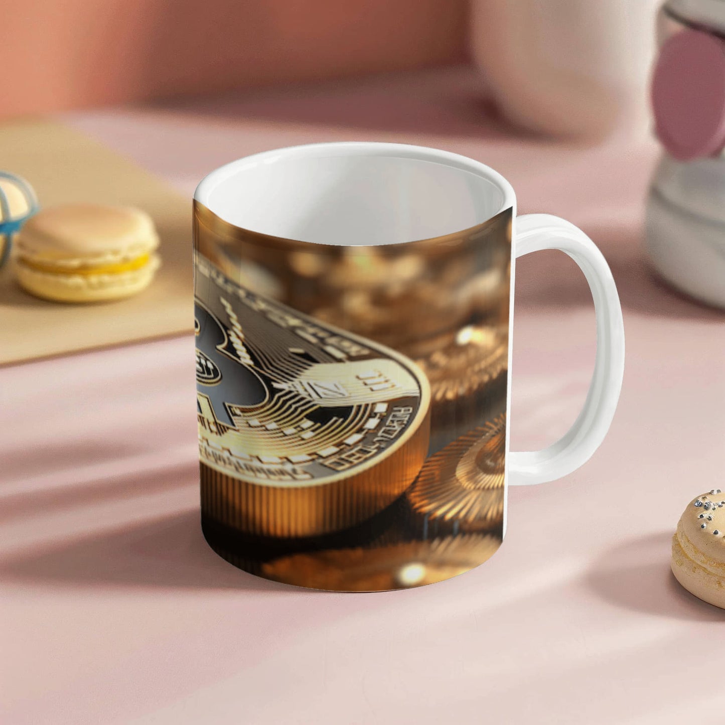 Ceramic cup Cryptocurrency