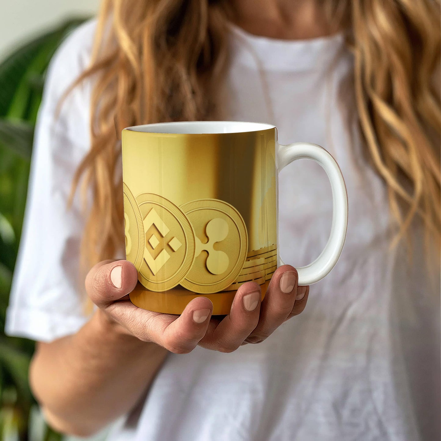 Ceramic cup Cryptocurrency