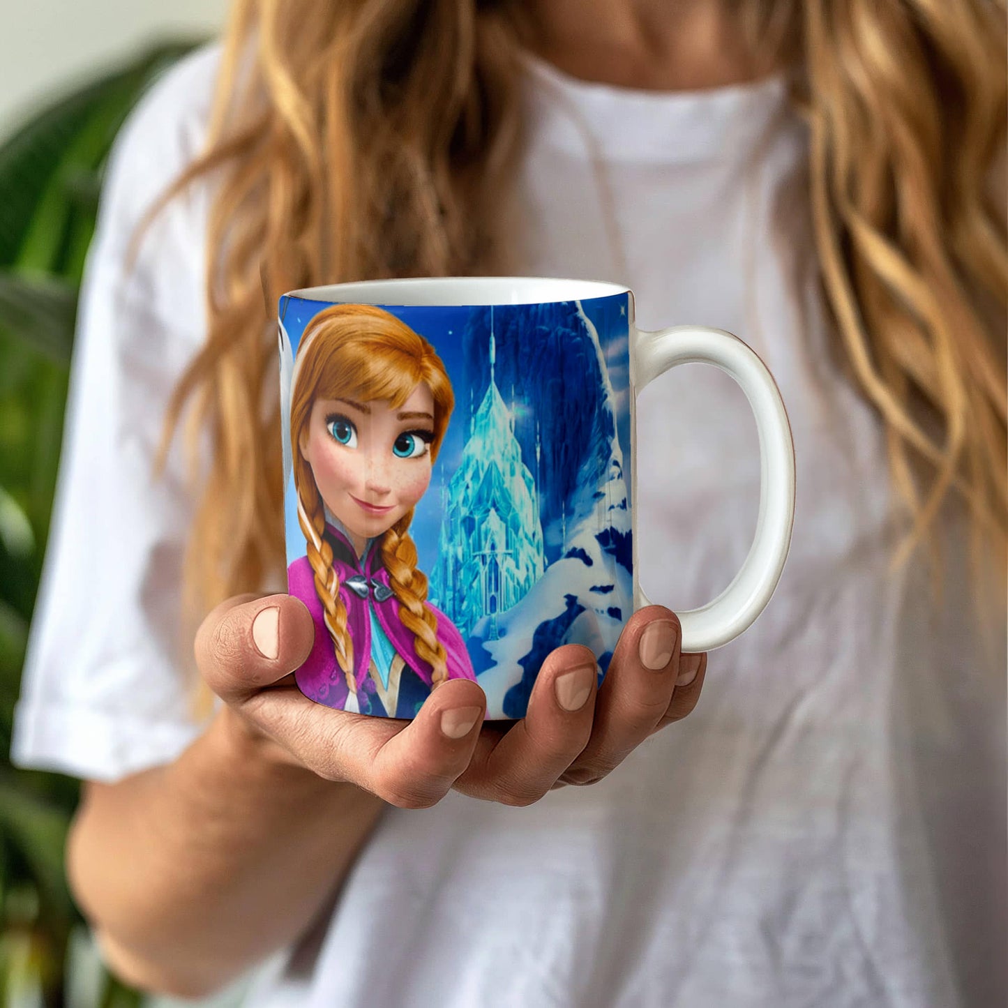 Ceramic cup cartoons Frozen