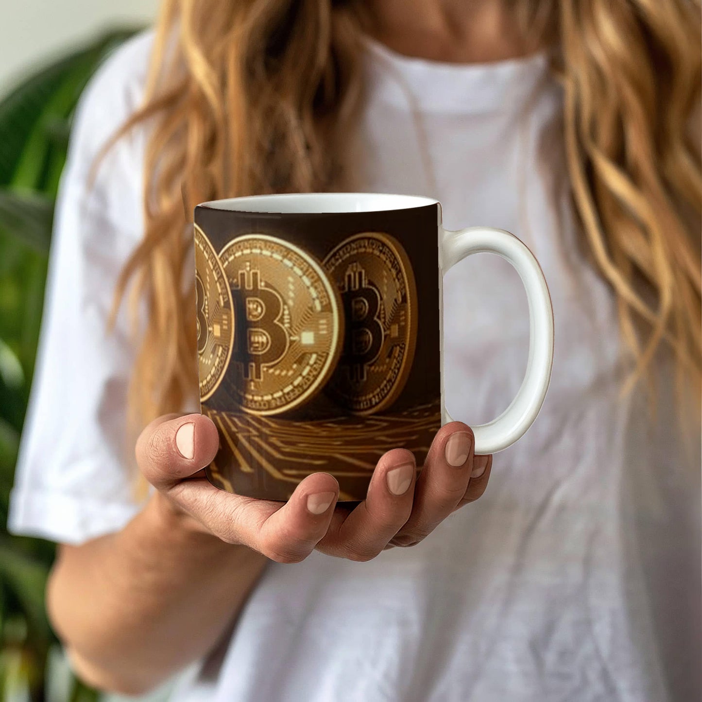 Ceramic cup Cryptocurrency