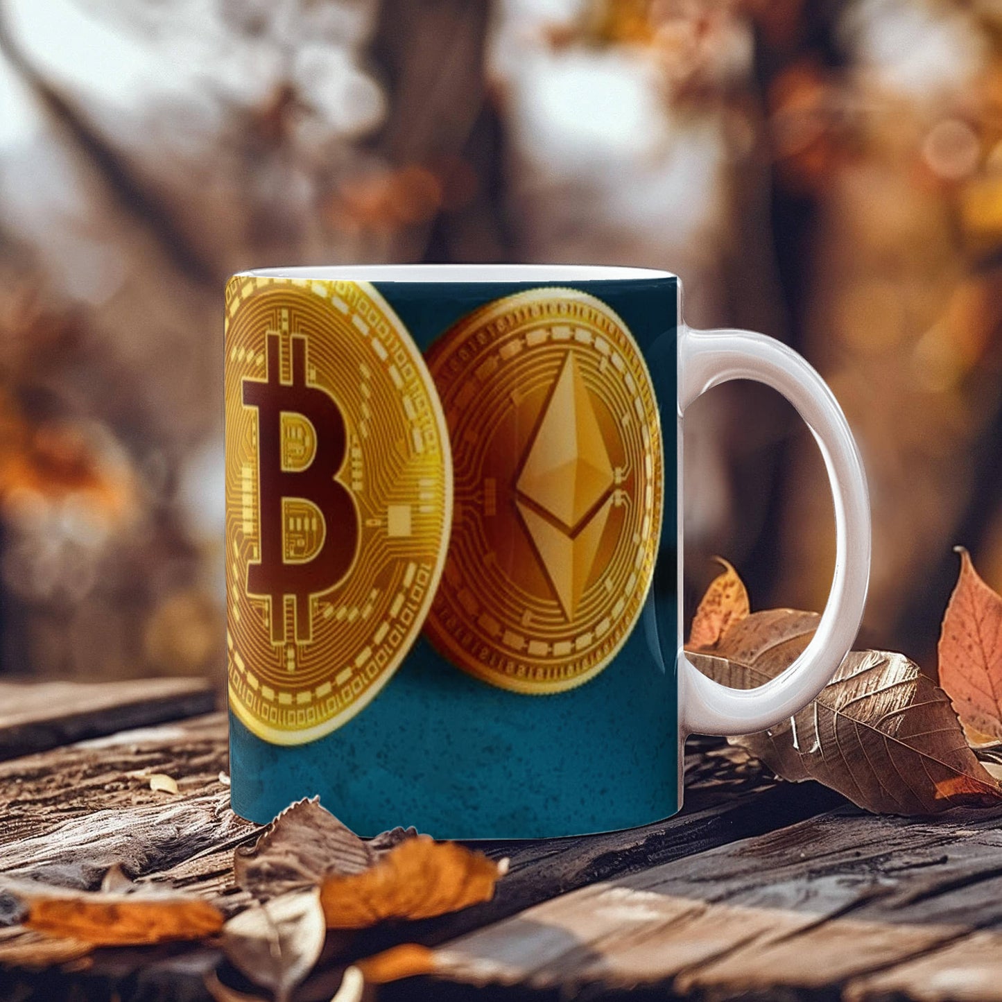 Ceramic cup Cryptocurrency