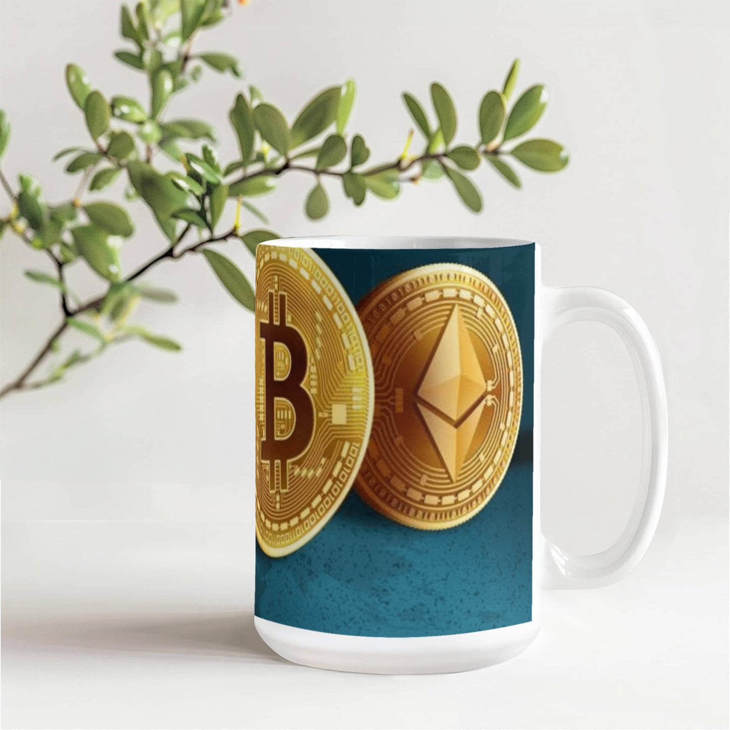 Ceramic cup Cryptocurrency