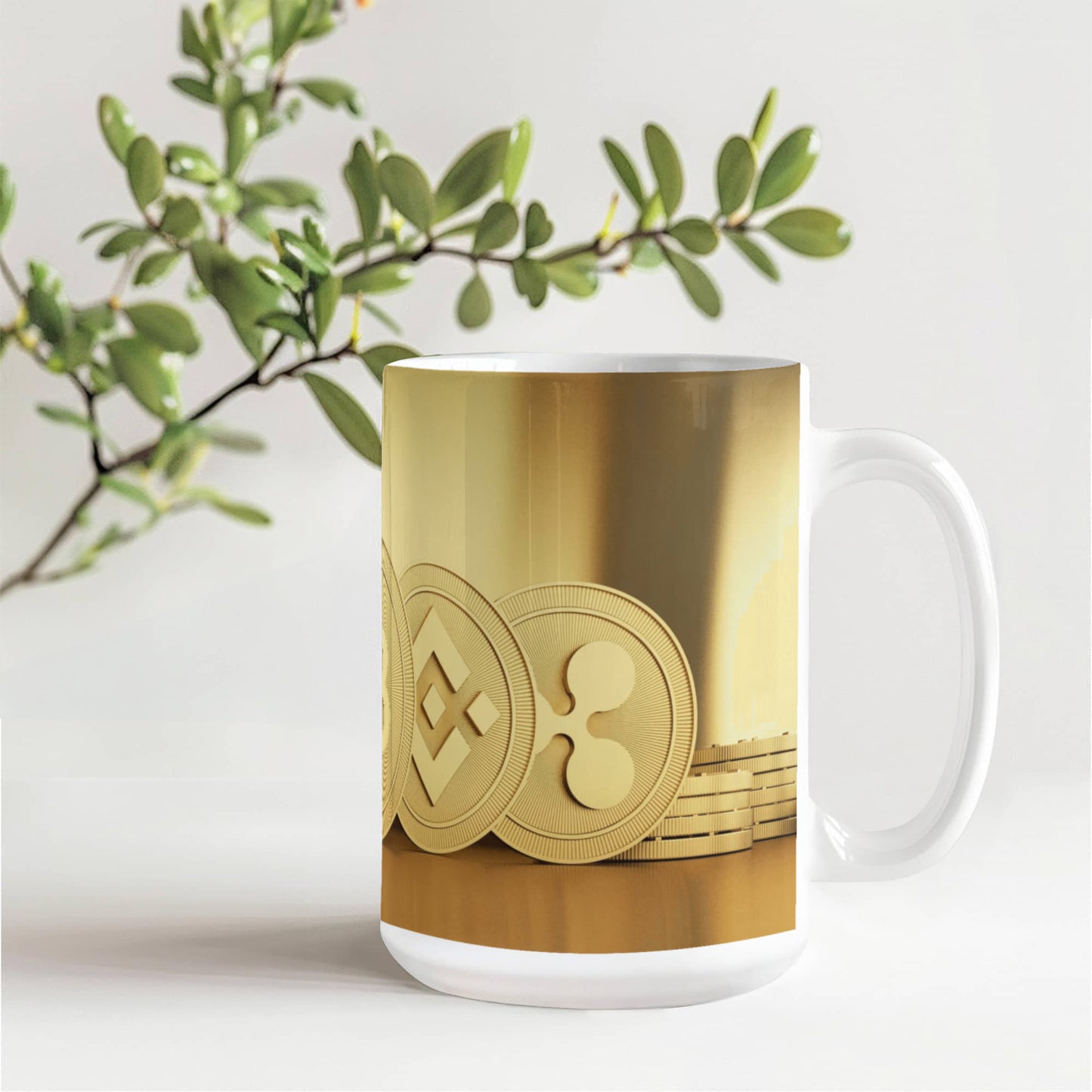 Ceramic cup Cryptocurrency