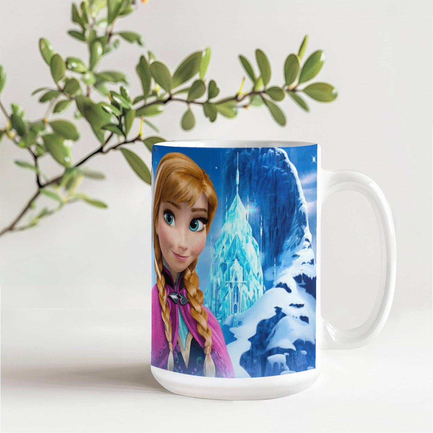 Ceramic cup cartoons Frozen