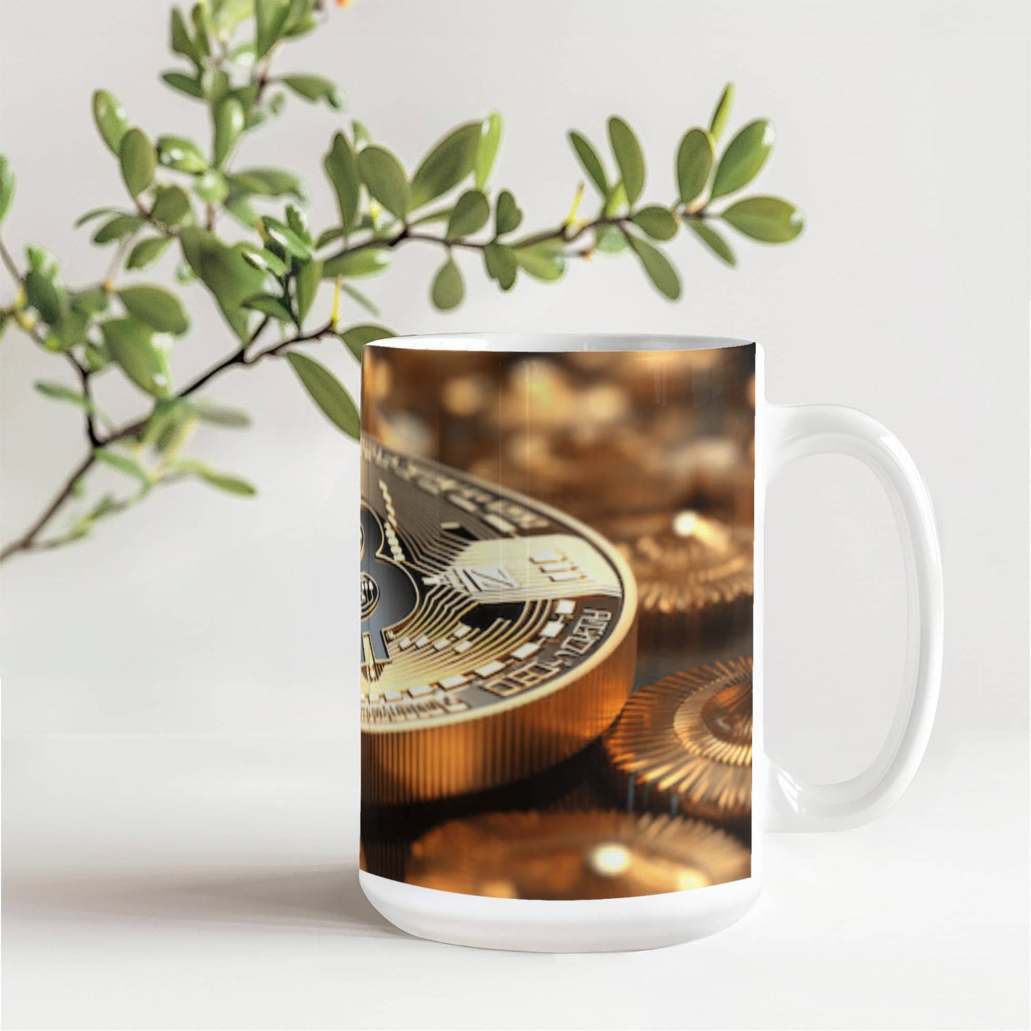 Ceramic cup Cryptocurrency