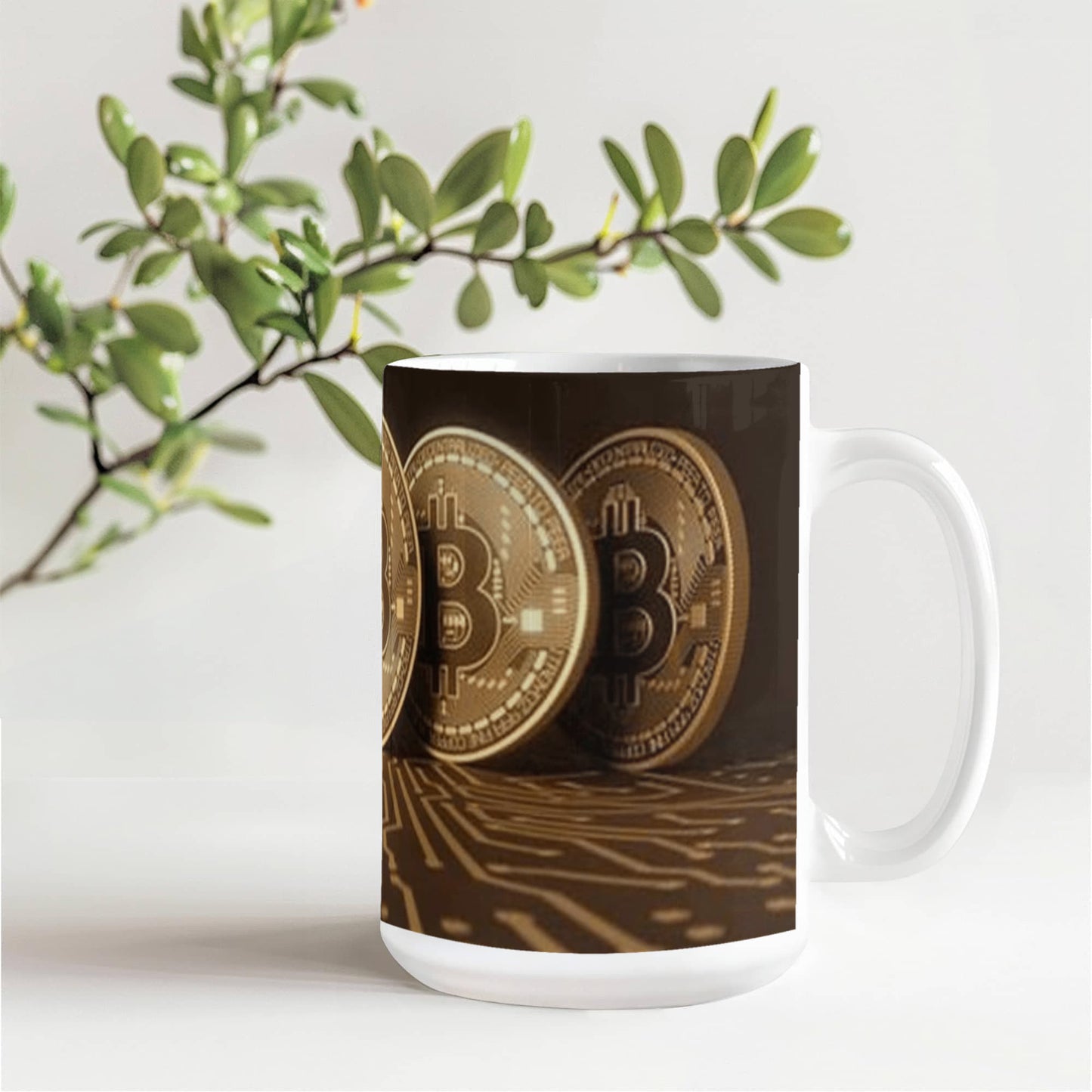 Ceramic cup Cryptocurrency