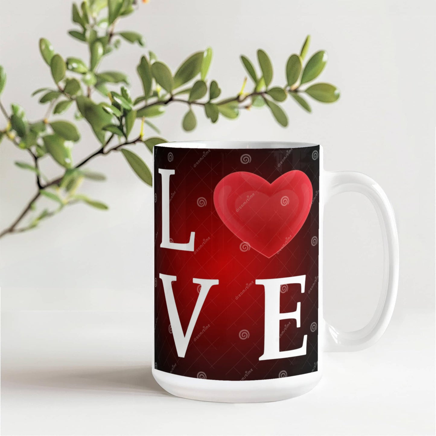 Ceramic cup for your beloved