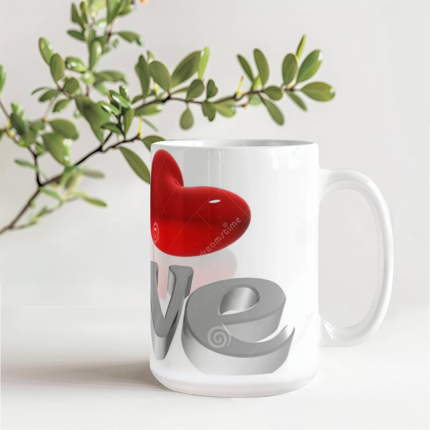 Ceramic cup for your beloved