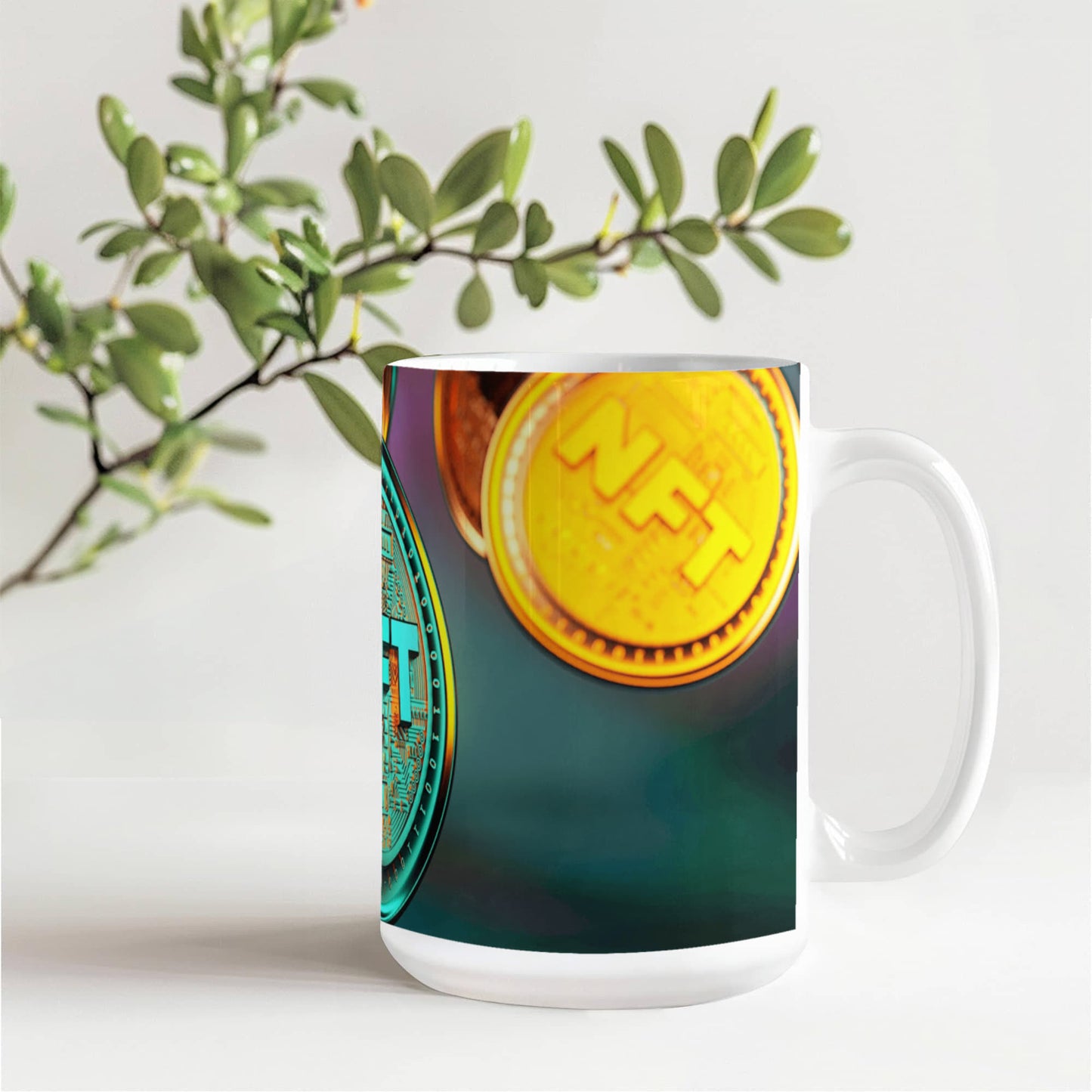 Ceramic cup Cryptocurrency