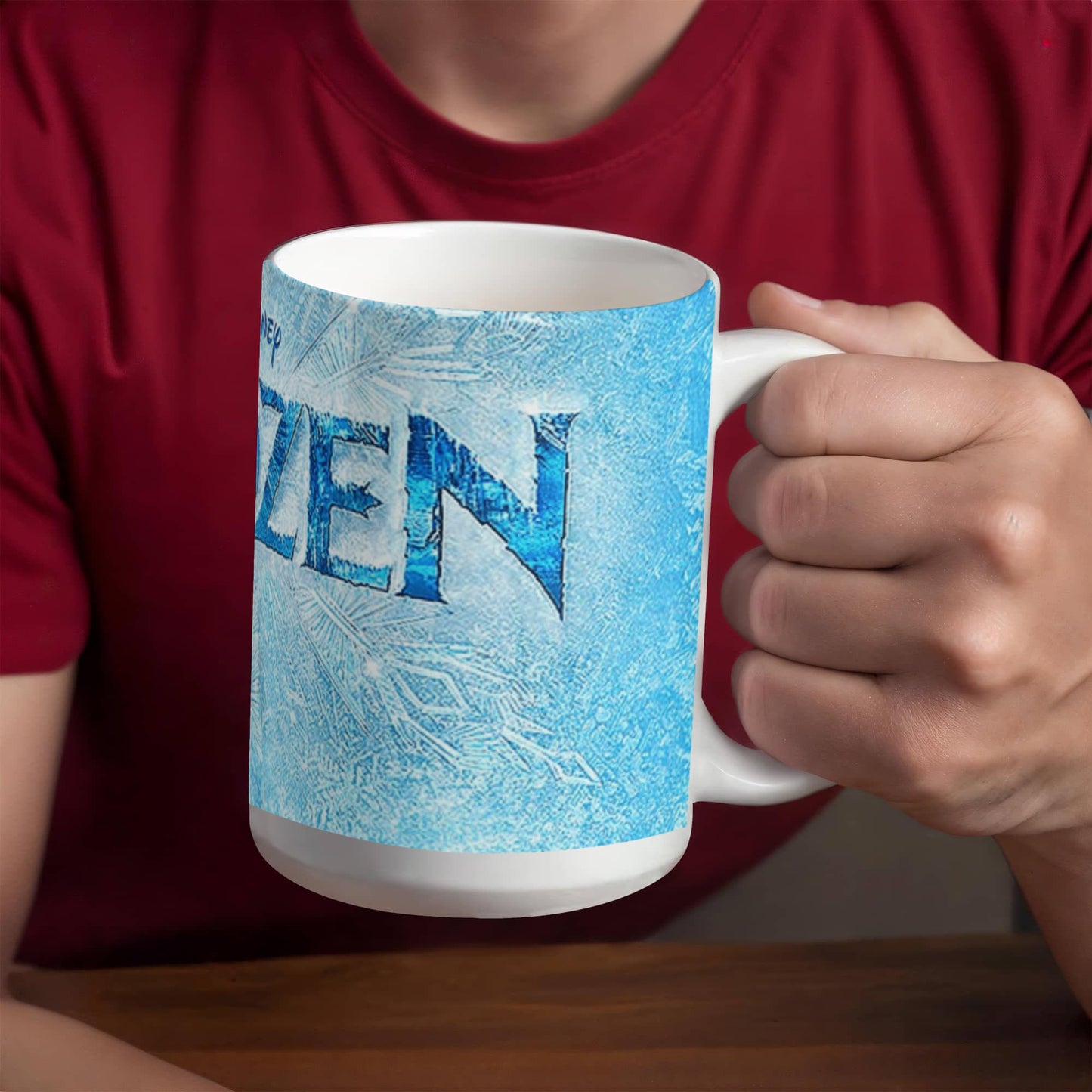 Ceramic cup cartoons Frozen