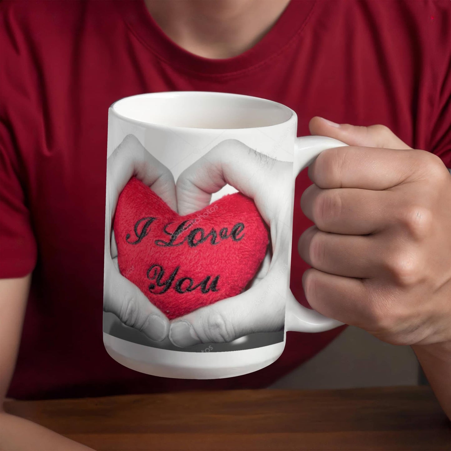 Ceramic cup for your beloved