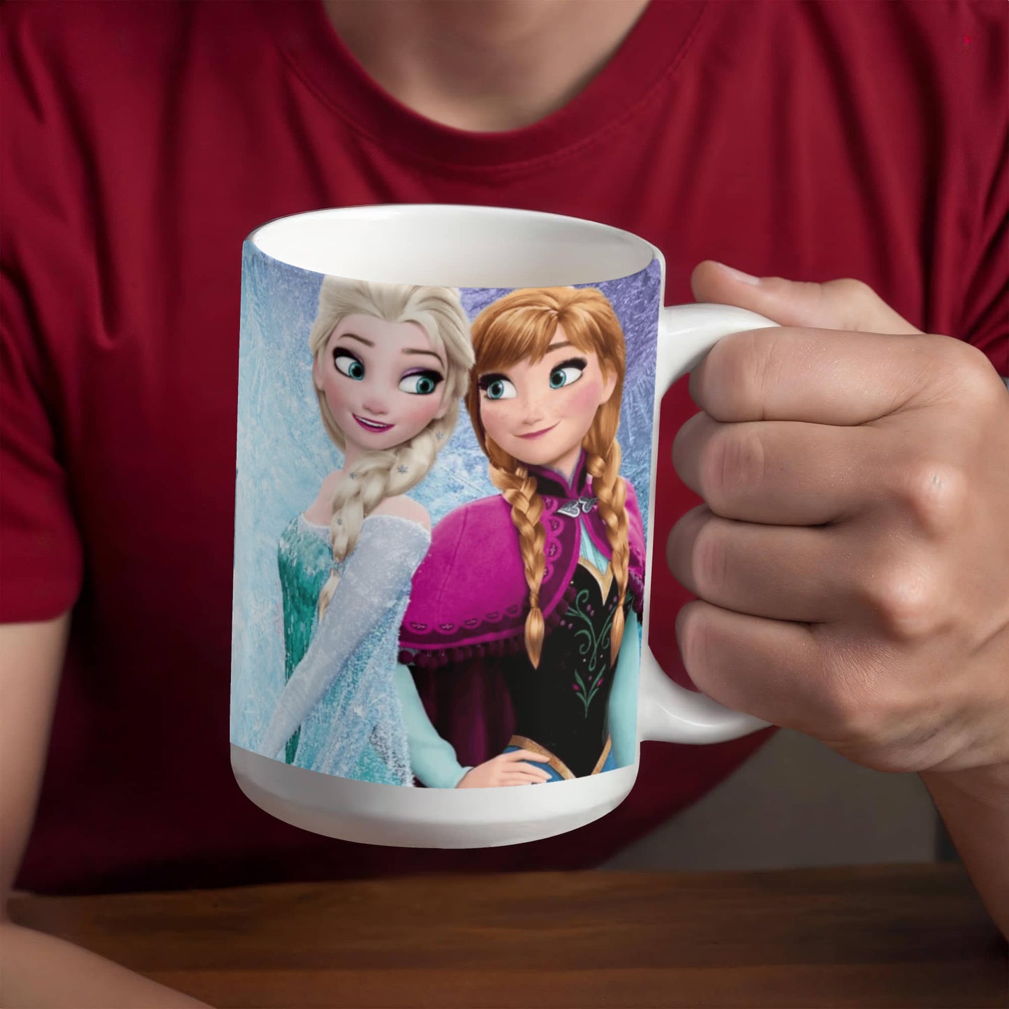 Ceramic cup cartoons Frozen