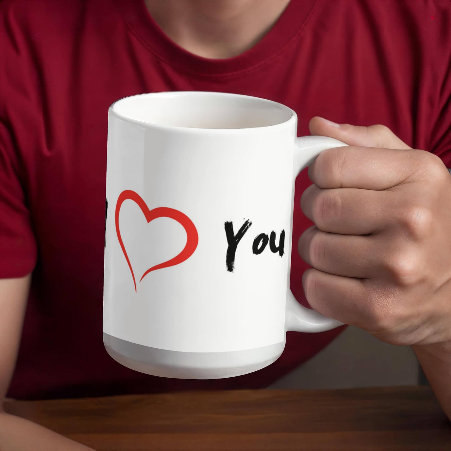 Ceramic cup for your beloved