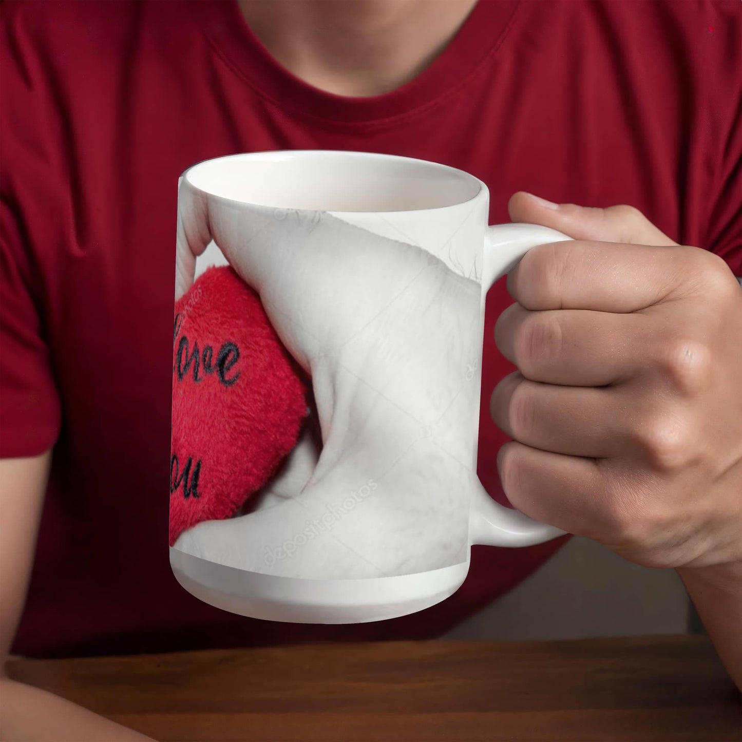 Ceramic cup for your beloved