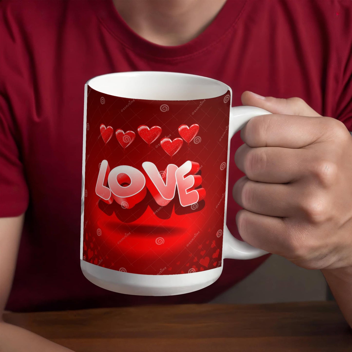 Ceramic cup for your beloved