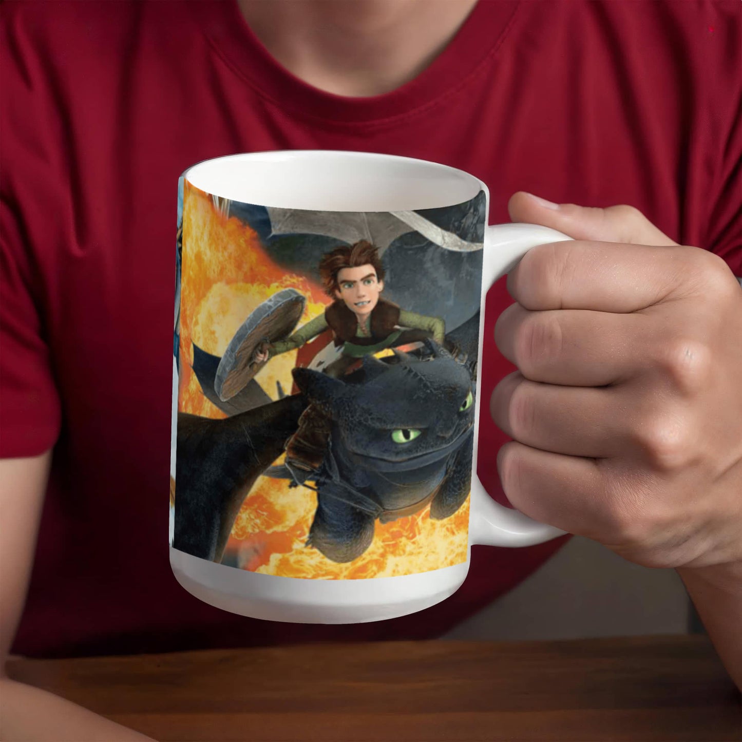 Ceramic cup How to train your dragon