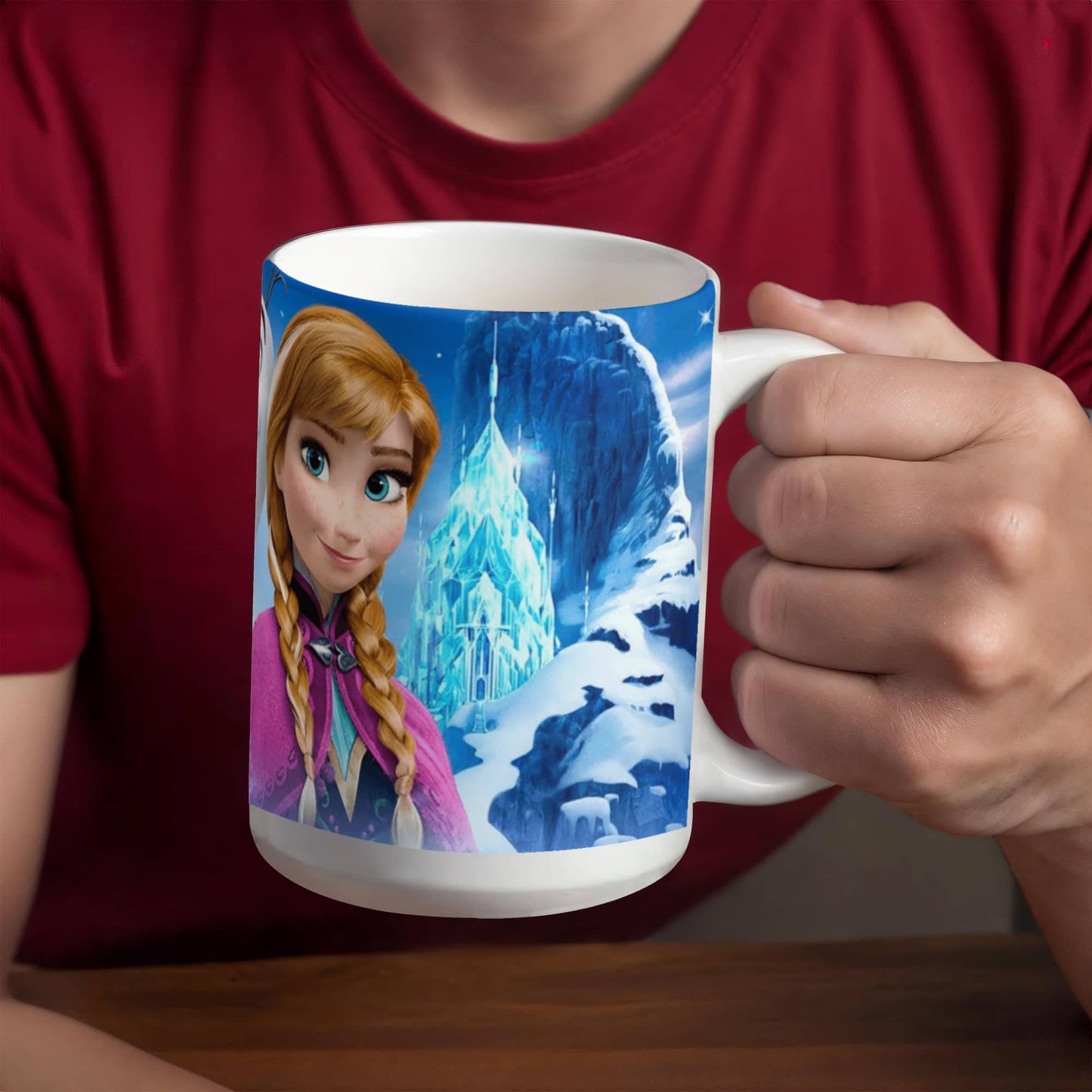 Ceramic cup cartoons Frozen