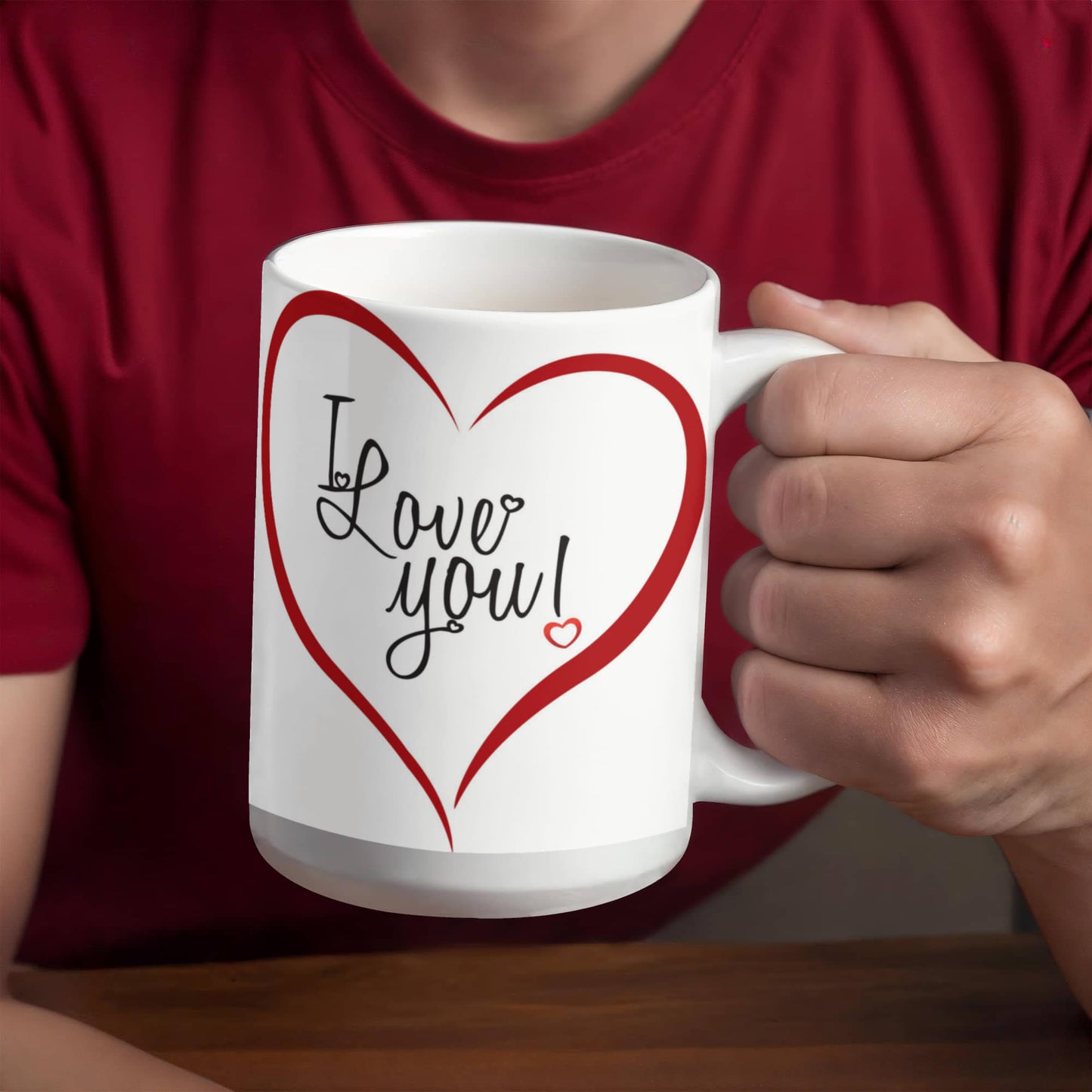 Ceramic cup for your beloved