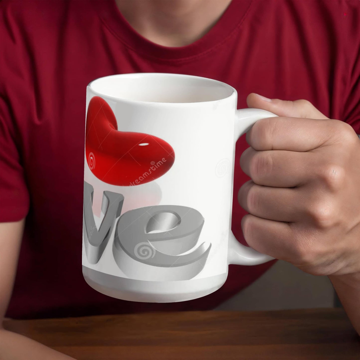 Ceramic cup for your beloved