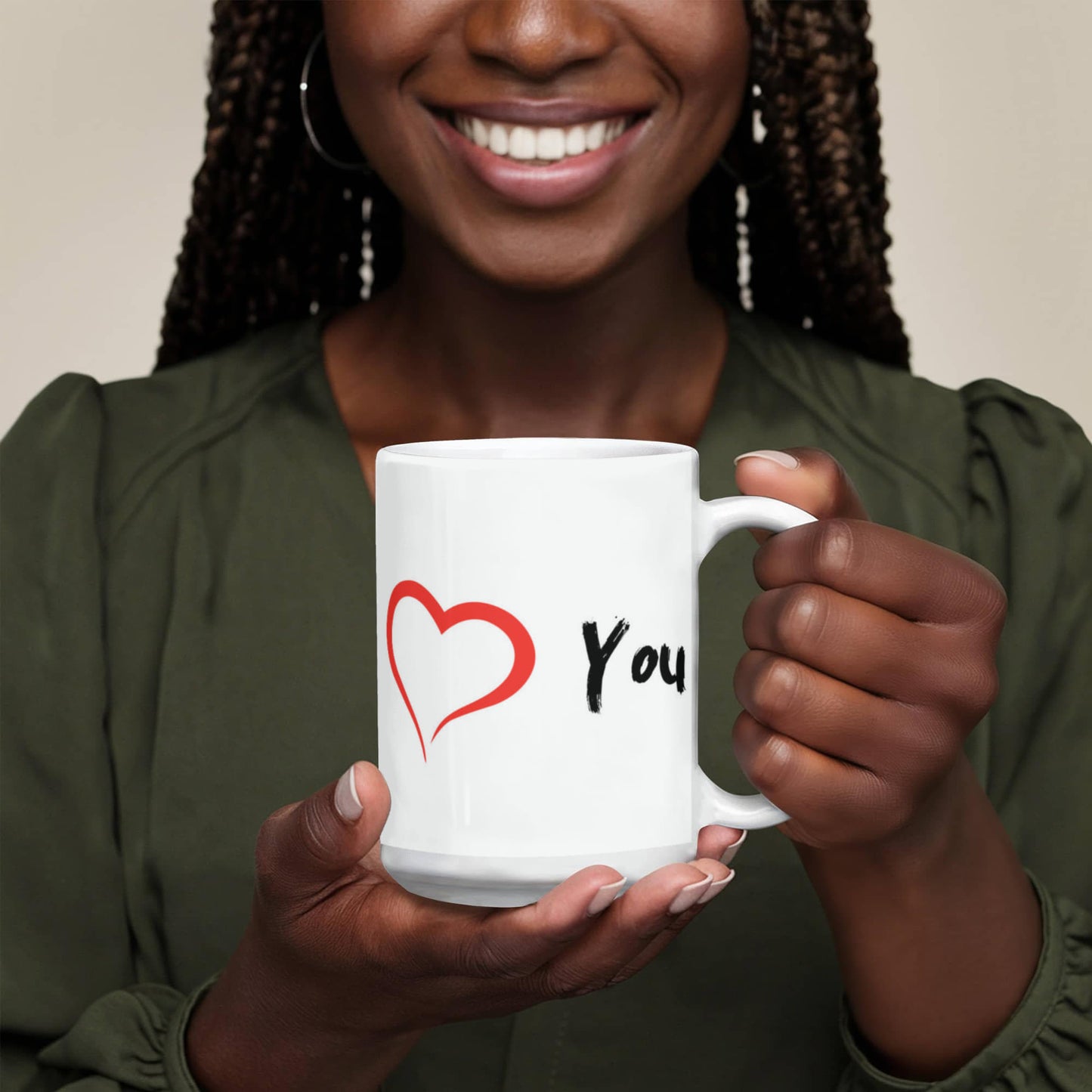 Ceramic cup for your beloved