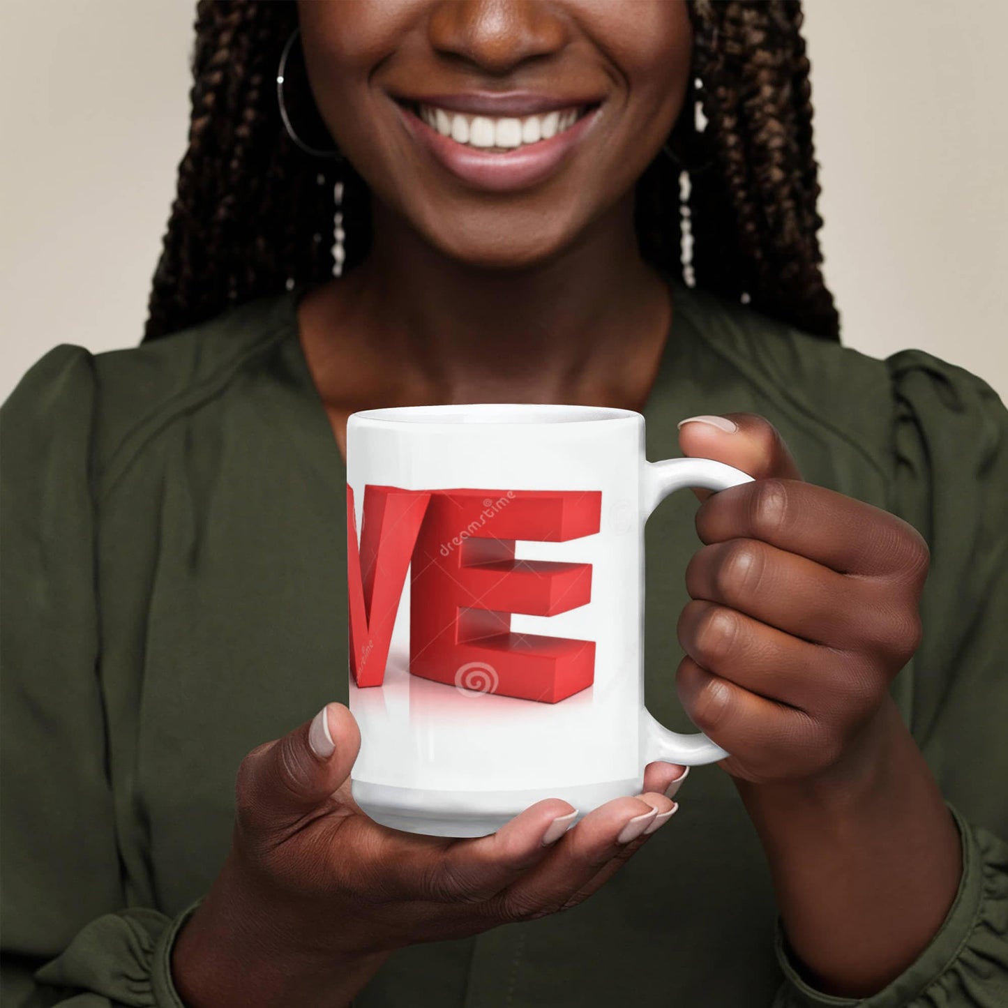 Ceramic cup for your beloved